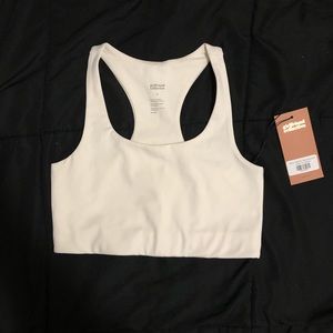 Ivory Girlfriend Collective Paloma Bra size: M. NWT.